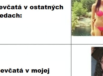 Ako vnímame dievčatá v ostatných triedach :D
