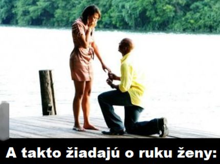 Ako žiadajú o ruku muži vs. ženy :D