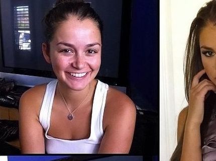 TOP premena cez MAKE UP :D