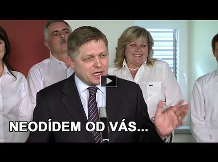 Fico - chvíľku so mnou ešte musíte vydržať