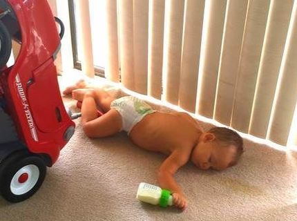 Roztomilé! :) Malá ukážka, prečo nikdy nesmieš šoférovať opitý :D