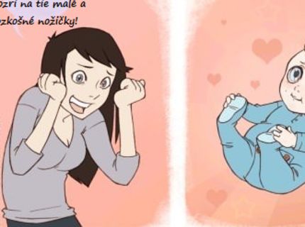 Ako vnímajú niektorí ľudia malé bábätká :D