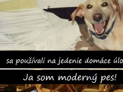 Chceš vedieť, ako sa prejavila moderná doba už aj na našich domácich miláčikoch? Sleduj toto! :D