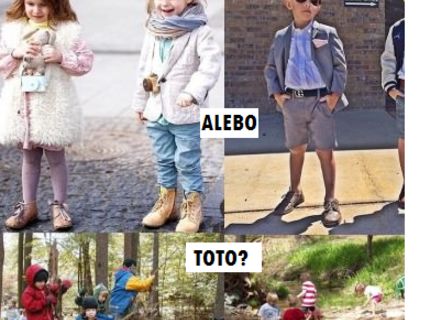 Tieto deti sú roztomilé, ale.... doprajme im skutočné detstvo :)