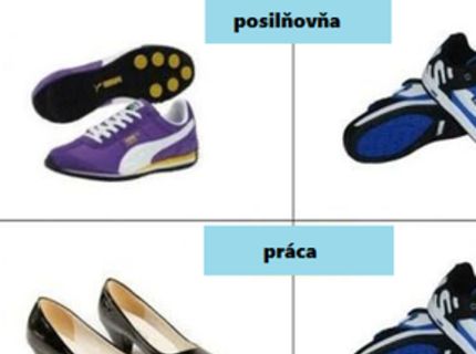 Aké topánky potrebujú ženy vs. muži :D