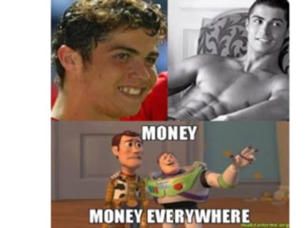 c.ronaldo then - now