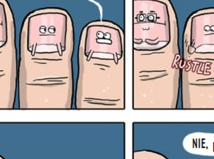 Už vieme, čo sa skrýva za poranenou kožou na prstoch :D :D :D