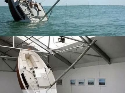 Tak toto je šialený nápad :D Majiteľ tejto lode je blázon :D