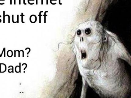 Ach tá dnešná doba :D Ako dlho by ste vydržali bez internetu? :D