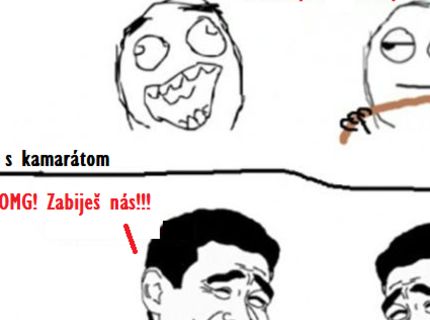 Aký je rozdiel medzi kamošom a najlepším kamošom :D