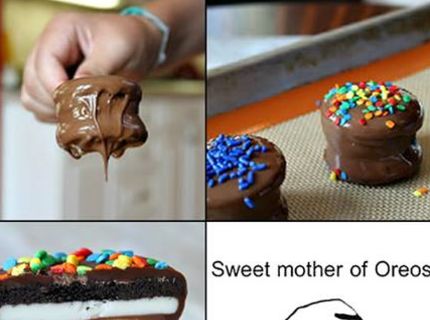 Tak toto vyzerá úžasne! Čo poviete na túto maškrtu? :)