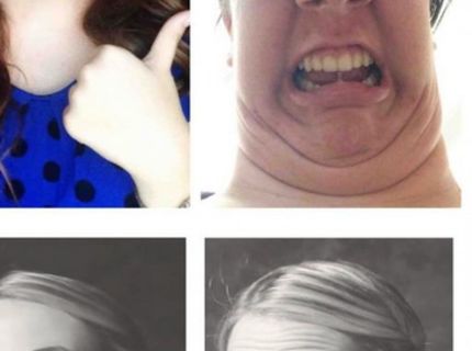 25 krásnych žien a ich obrátená tvár  :D