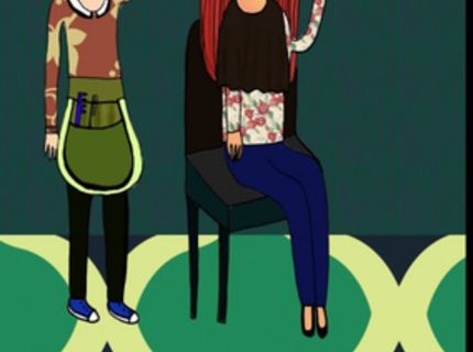 :D Aká je realita, keď žena navštívi kaderníctvo :D