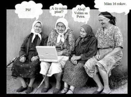 Nikdy neviete, kto sa môže skrývať na druhej strane