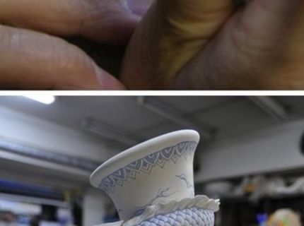 Tak toto je krásne! Pozrite si postup výroby tejto nádhernej vázy :)