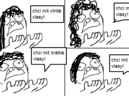 ŽENY A JEJICH VLASY!