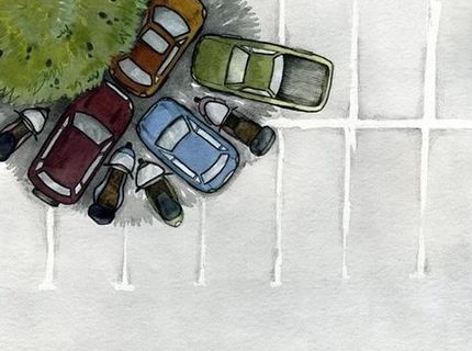 Parkovanie v letných dňoch :D