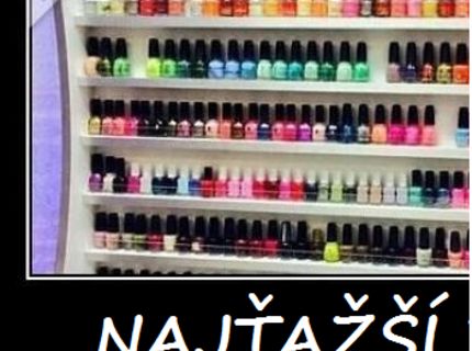 Toto je najťažšia voľba v živote žien :D