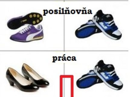 Aké topánky využívajú ženy a muži na rôzne príležitosti :D