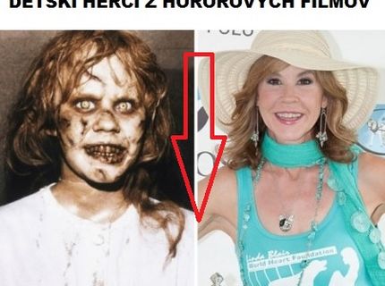 Takto vyzerajú celebrity z hororových filmov v dospelosti :d