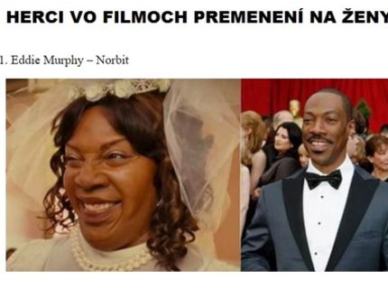 Ktorému z týchto hercov by ste uverili premenu na ženu? :D  (6 foto)