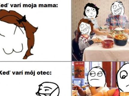 Ako to vyzerá, keď chcem niečo uvariť :D