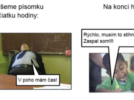 Keď je písomka :D