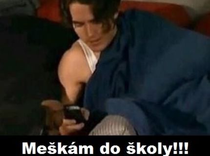 Ako to vnímate vy, keď meškáte do školy? :D