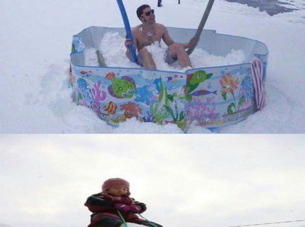 Fotky najblaznivejsich snehovych vytvorov za tuto zimu:D #Vol 1