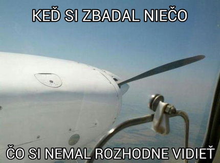 Raz za cas vidis veci, ktore ta znepokojuju:D