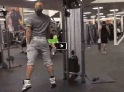 Borec vo fitku :) :) :D