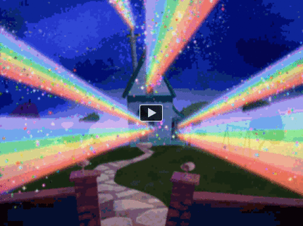 Dúhový konský prd :) :)