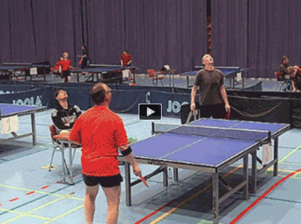 Ping pongové prekvapenie. Level expert :)))))