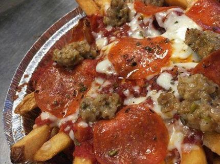 Hranolková pizza :) :D