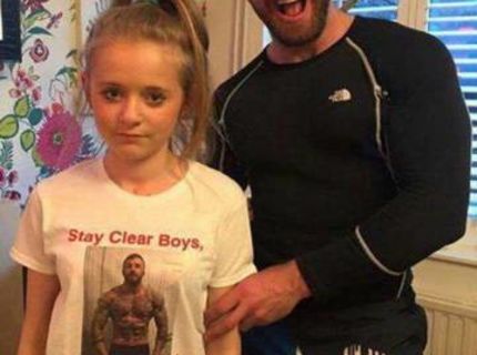 Namakaný otec a jeho dcéra :) :)