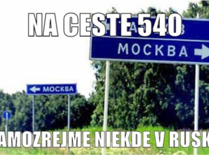 Ruské značenie ciest :D :)
