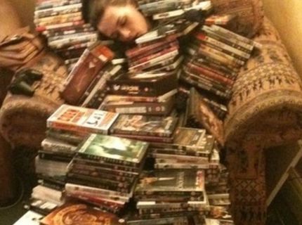 Moja frajerka je knihomol :P