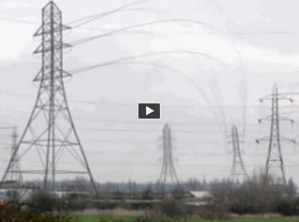 Keď sa elektrické stĺpy nudia :D