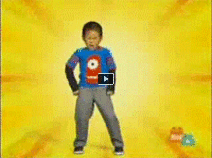 Nadaný tanečník :D