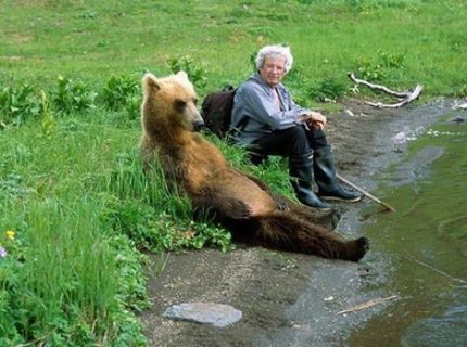 Víkendová idylka s medveďom :D :)