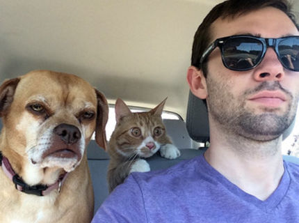 Zas ma venčí v aute