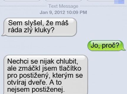 Musí se podívat a pochopit věc hlouběji protože tam je pravda