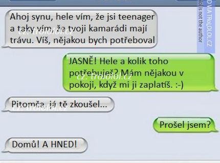 Člověk se dá přemluvit k leccos ale toto..to je k smíchu