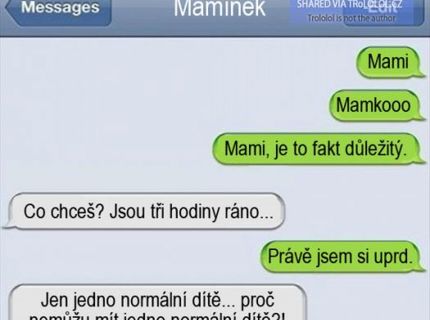 Hned ráno musí přemýšlet a řešit důležité otázky ...