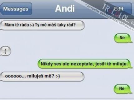 Nevěří tomu a protoe to zkouší znovu a znovu..život je boj .. :)