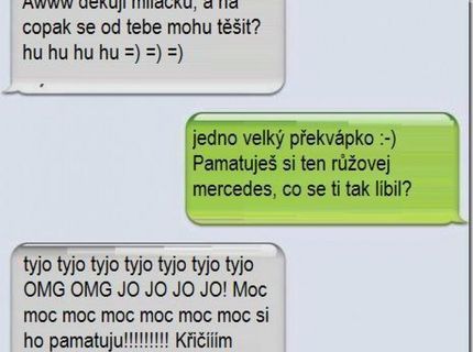 Je s ní spojen telepatií a proto ví po čem túži..ale dá jí to?