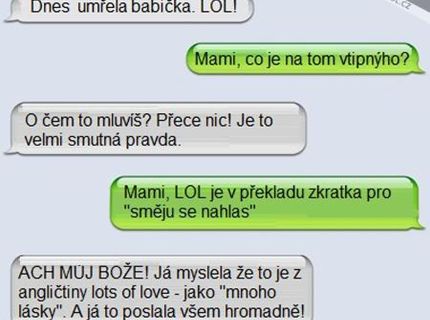 Jak mohla na toto přijít? Kdo jí tohle řekl? řekněte kdo !!! ..: D