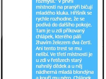 Ten pocit spokojnosti ho hneď opustil...teraz by si vybral iný príbeh..:D