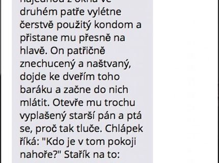 Povedal mu že nie je šedá myš a šiel rovno do akcie..:D