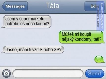 Jediný spôsob ako ho presvedčiť je to naňho rovno vytasiť..:D